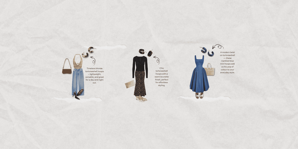 How to style tortoiseshell earrings? By Misia Mae
